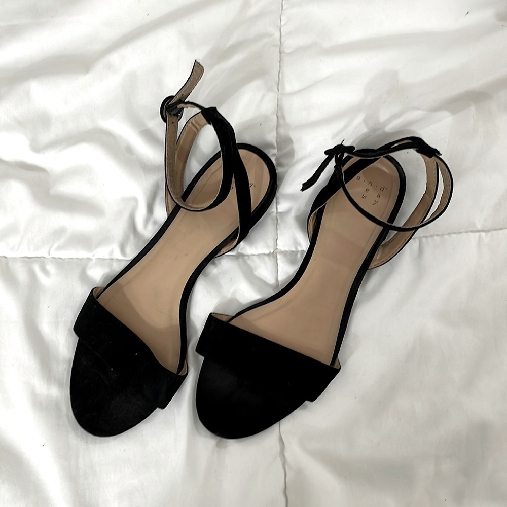 Black sandals